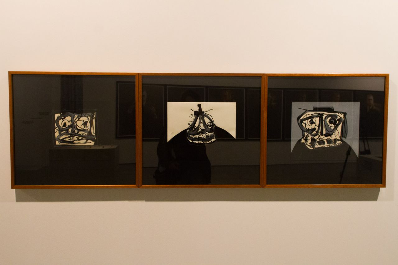 'Sudario, Caballero y Retrato imaginario' de Antonio Saura.