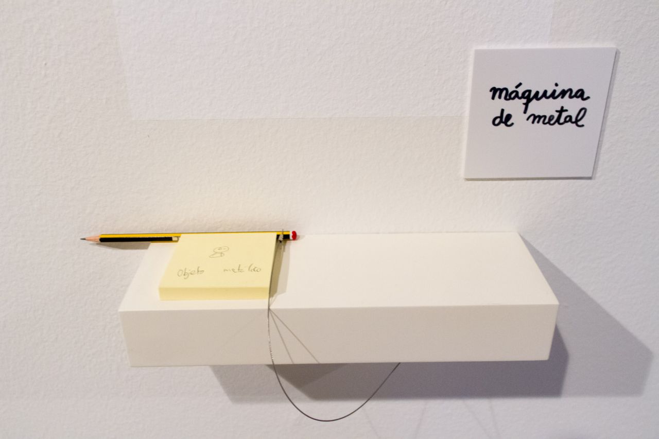 En la exposición se propone al espectador que renombre alguna obra.