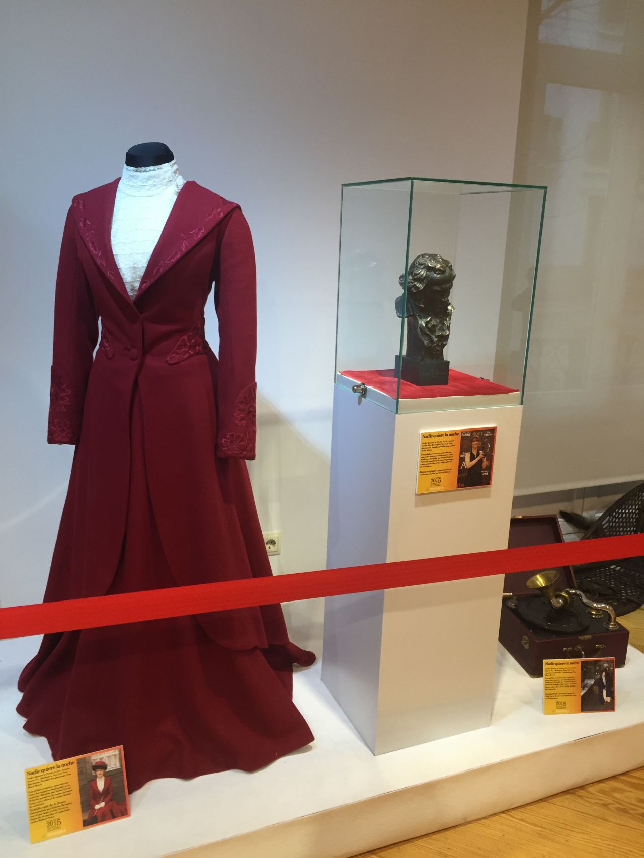 Traje diseñado por la ganadora del Goya al Mejor Diseño de Vestuario Clara Bilbao