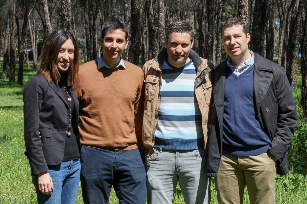 Los fundadores de Paranormal Adventures posan para Madridiario