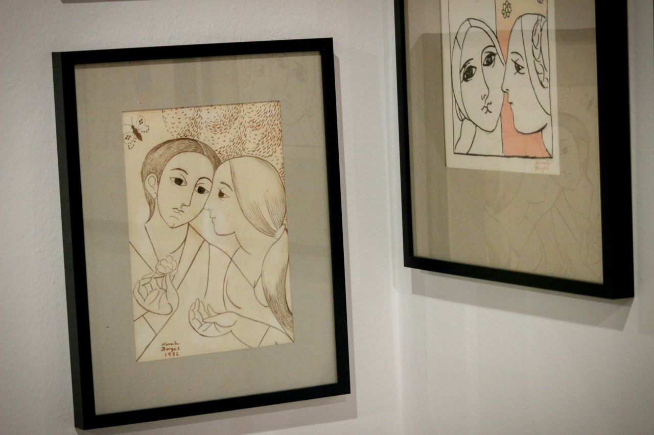 Ilustraciones dibujadas por Norah Borges, hermana del escritor argentino