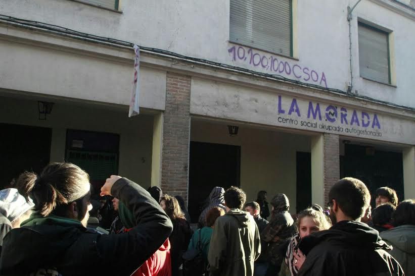 Desalojo del Centro Social Okupado 'La Morada'
