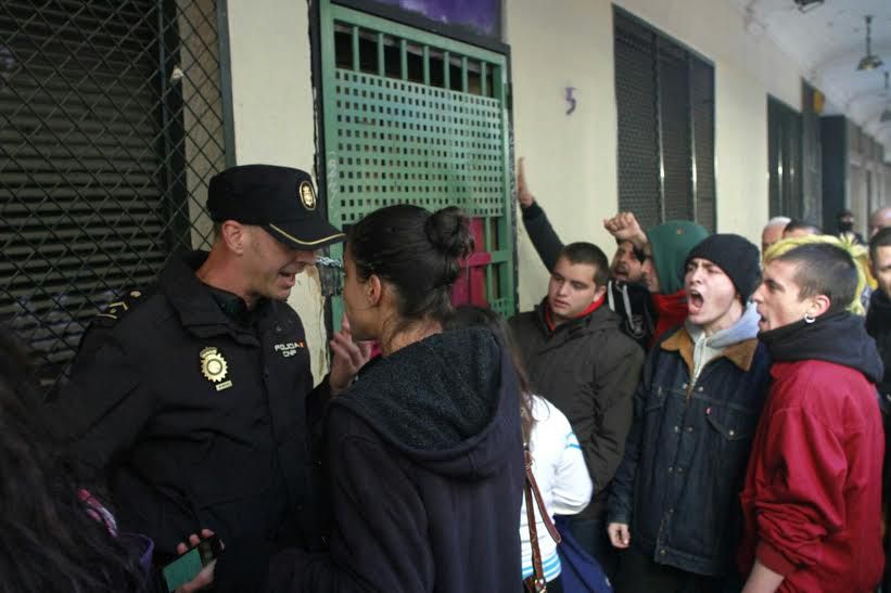 Desalojo del Centro Social Okupado 'La Morada'
