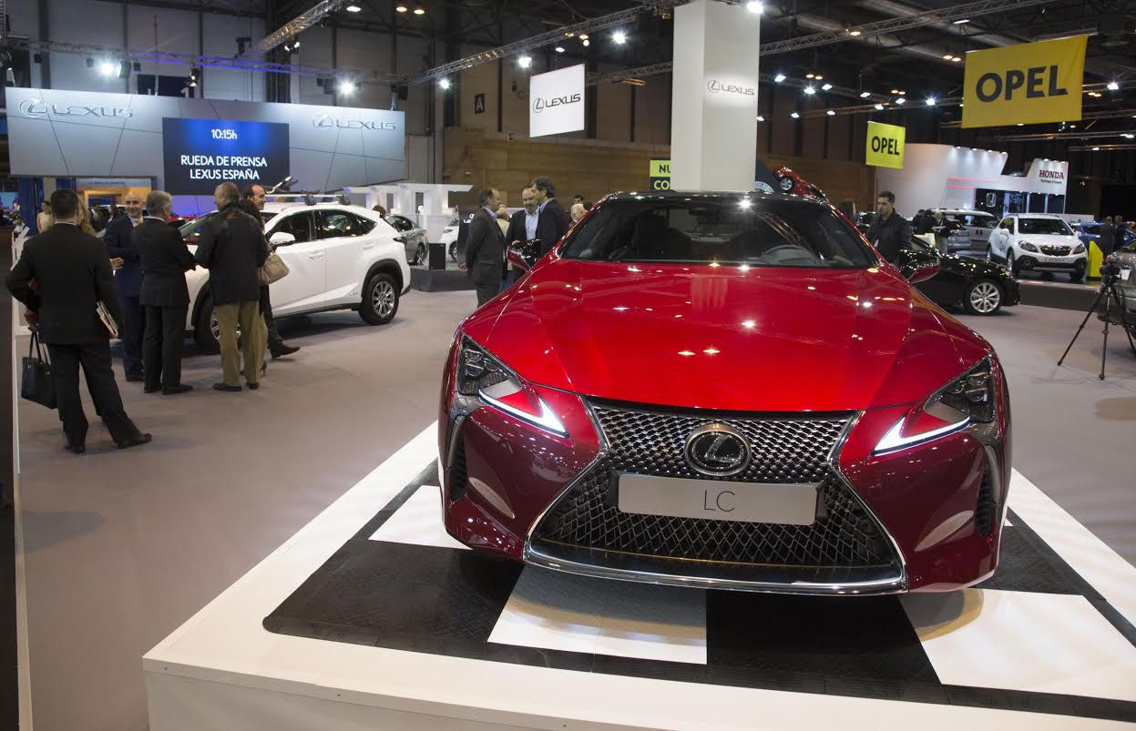 Lexus LC 500 en Madrid Auto