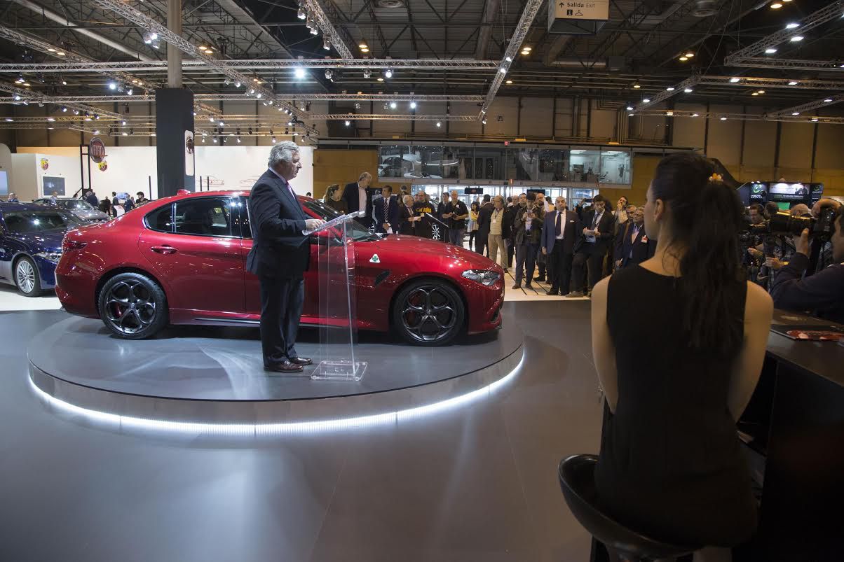 Alfa Romeo Giulia en Madrid Auto