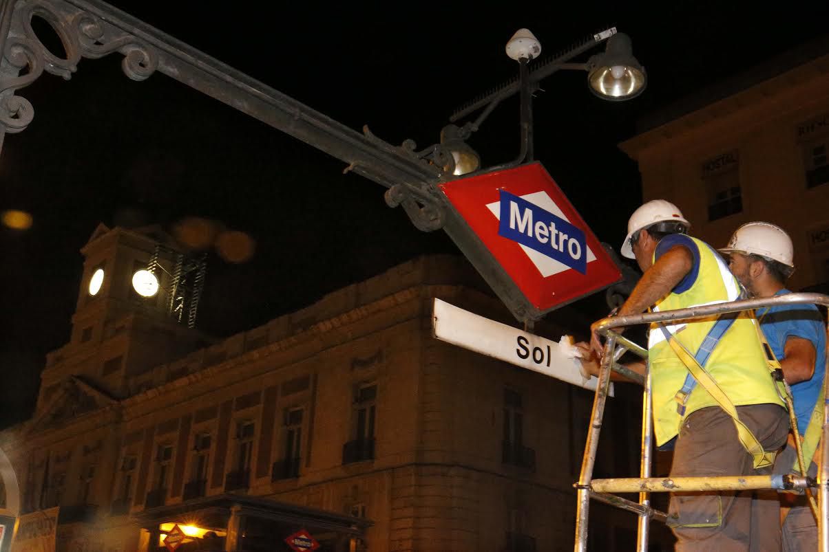 La estación de Sol del Metro de Madrid recupera su nombre original 