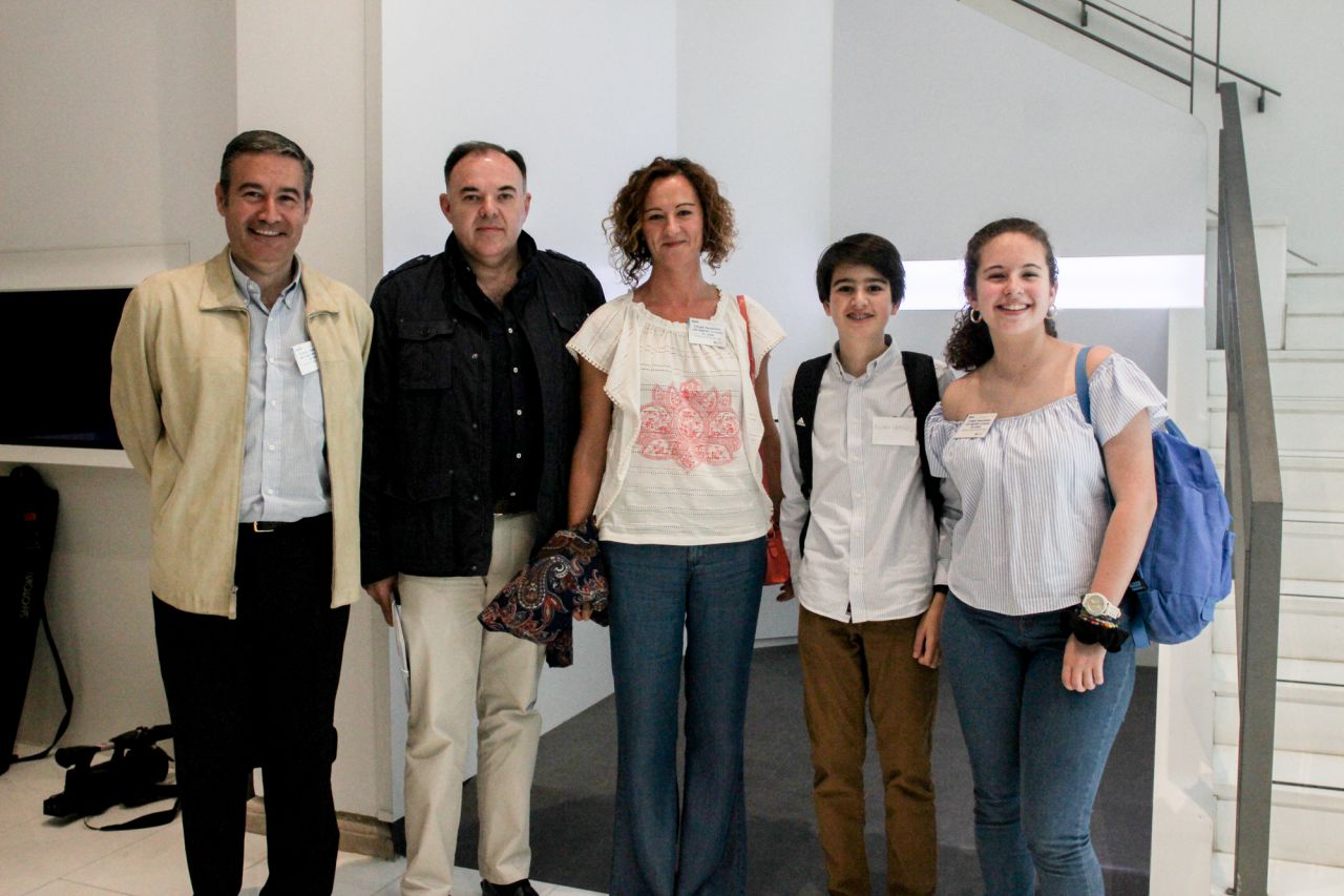 Representantes del 'Colegio Apostolado del Sagrado Corazón de Jesús' de Valladolid.