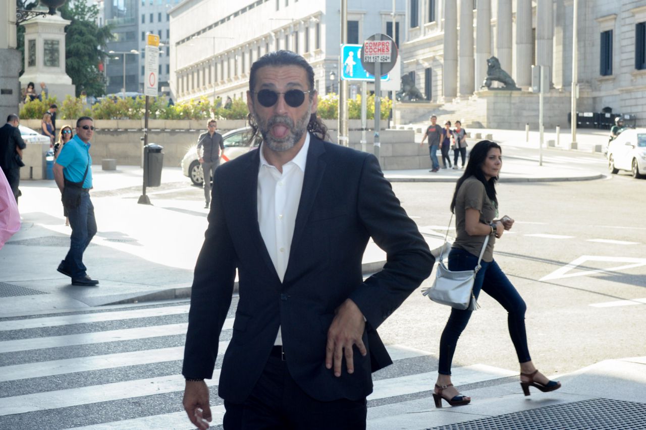 El actor Nacho Fresneda, protagonista de el Ministerio del Tiempo, serie de televisión que recibió el Premio Madrid 2016 a la 'Mejor iniciativa cultural'.