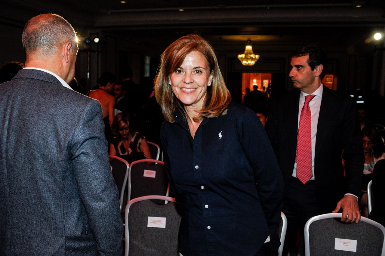 La presidenta del C.D. Leganés, Victoria Pavón.