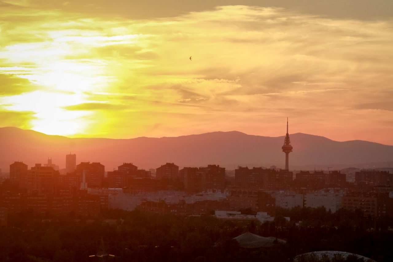 Atardecer desde el cerro.