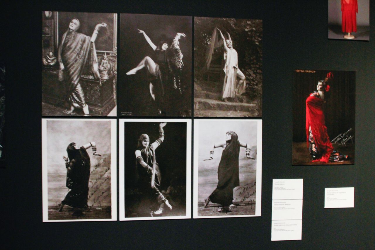 Fotografías de la bailarina Tórtola de Valencia.