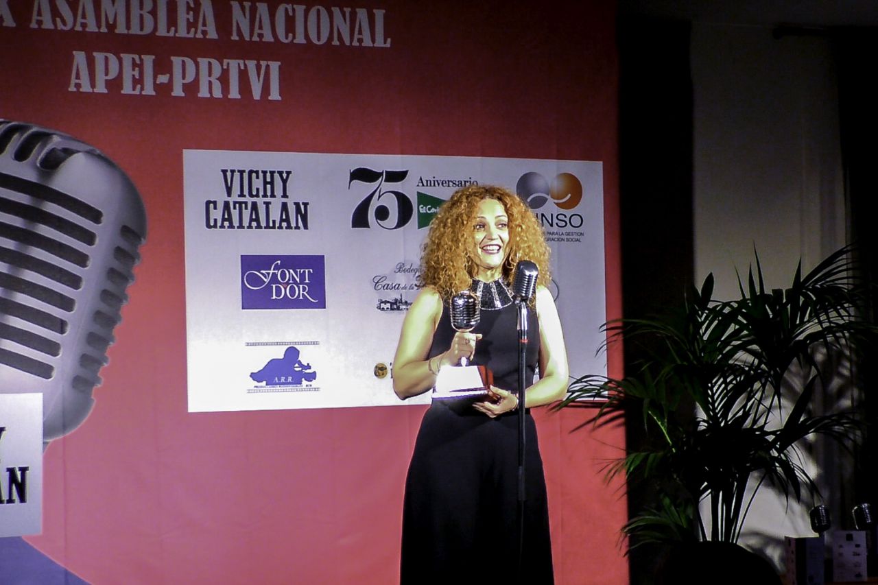  La actriz de doblaje Mar Bordallo.