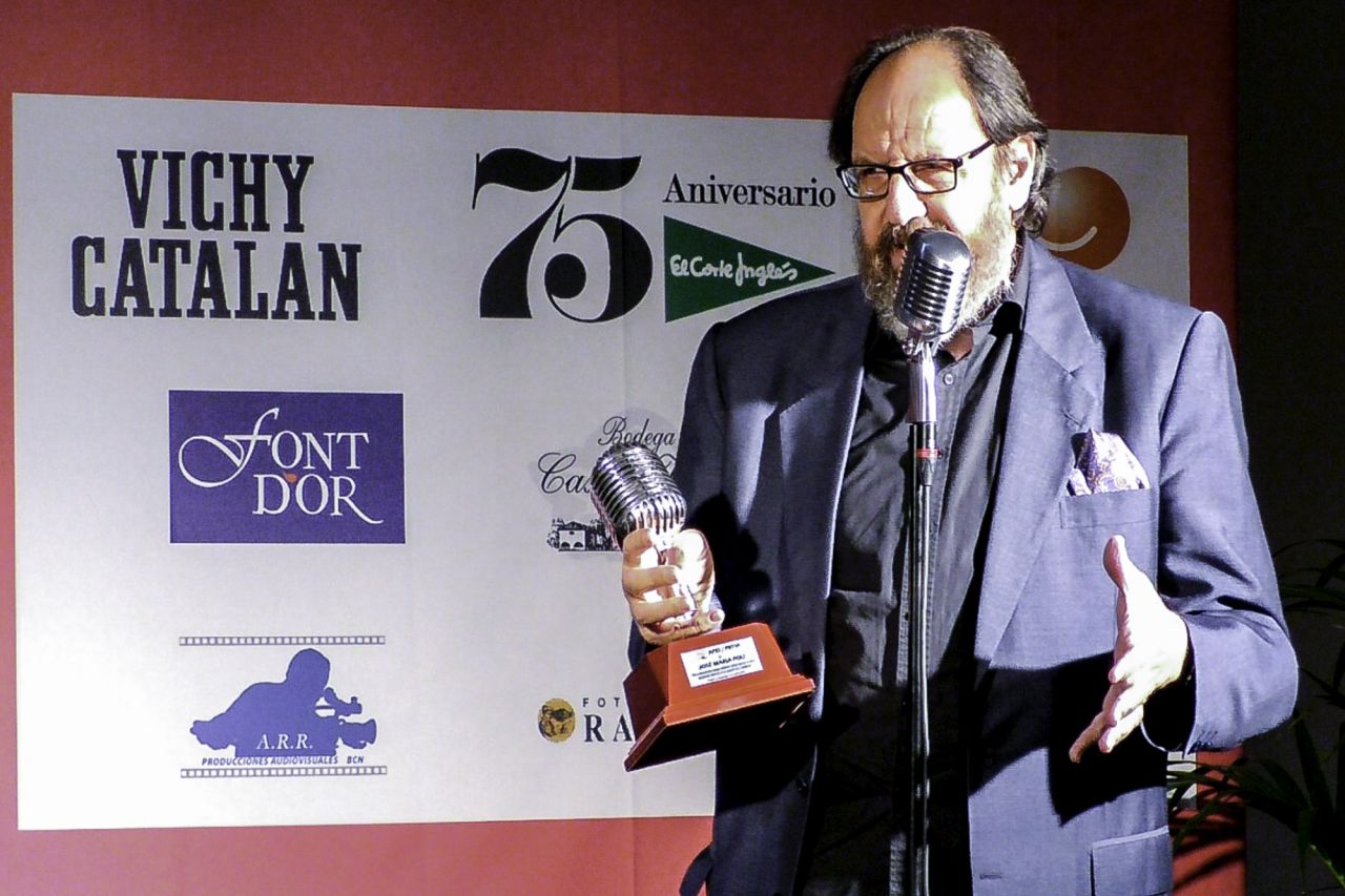 Premio Especial 2016 fue para el actor y director teatral José María Pou por su completa trayectoria profesional.