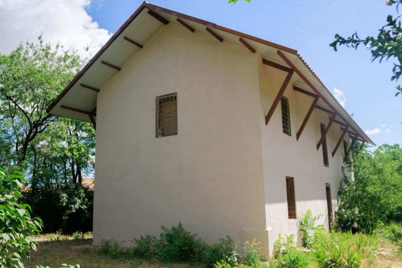Última casa de los guardeses.