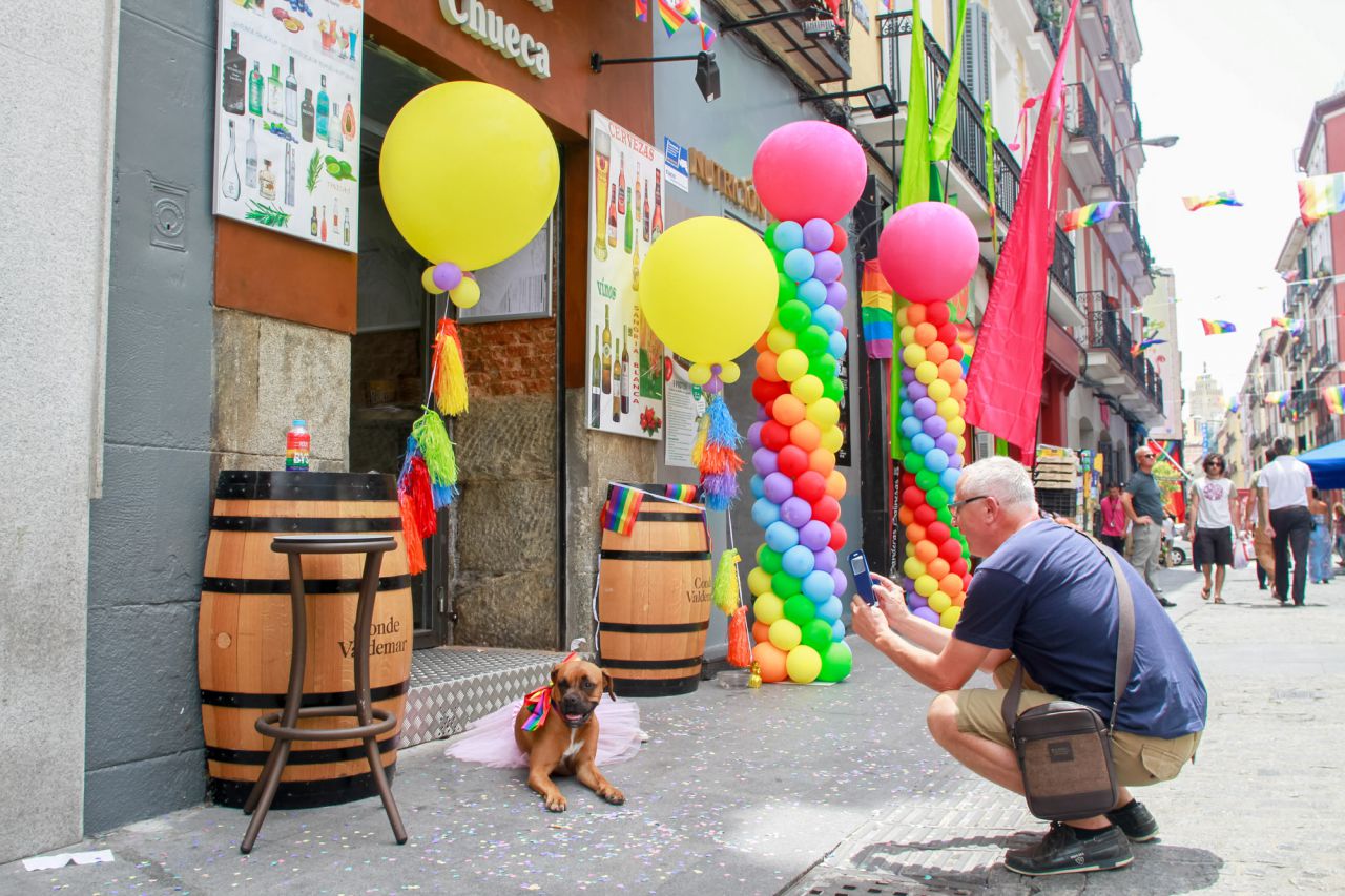 El barrio de Chueca, epicentro de la celebración de la fiesta del Orgullo LGTB