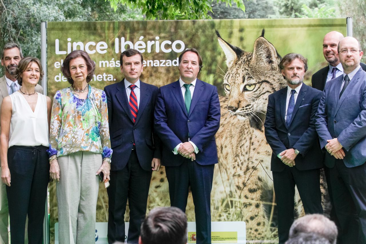 Personalidades asistentes al acto.