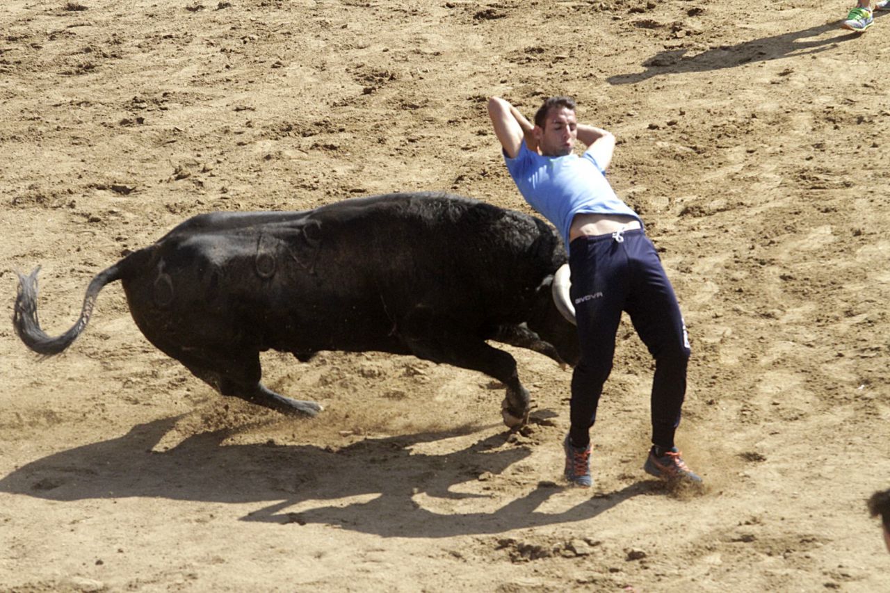Suelta de vaquillas y toros en las fiestas patronales de San Sebastián de los Reyes.