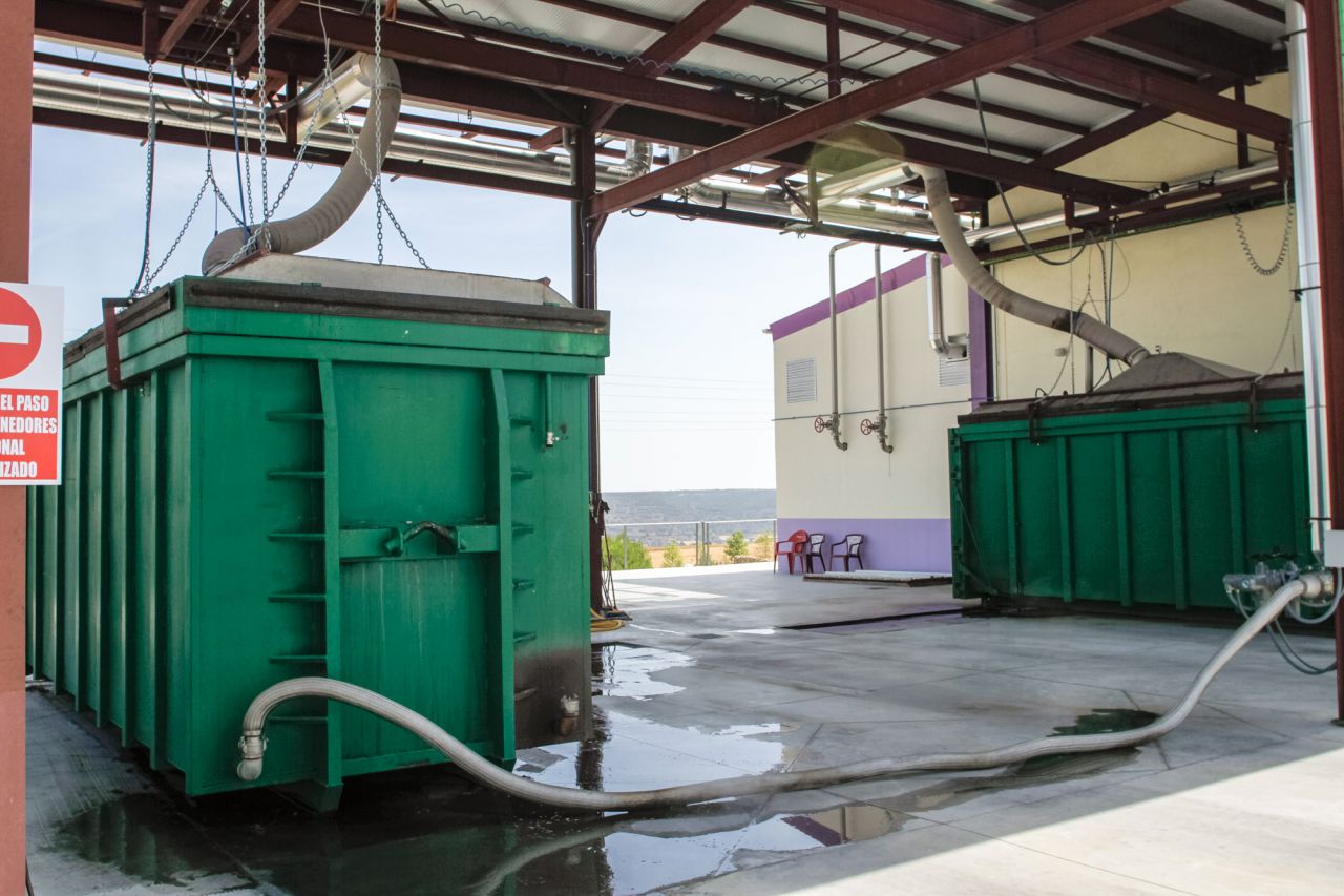 Destilería de Intercova.