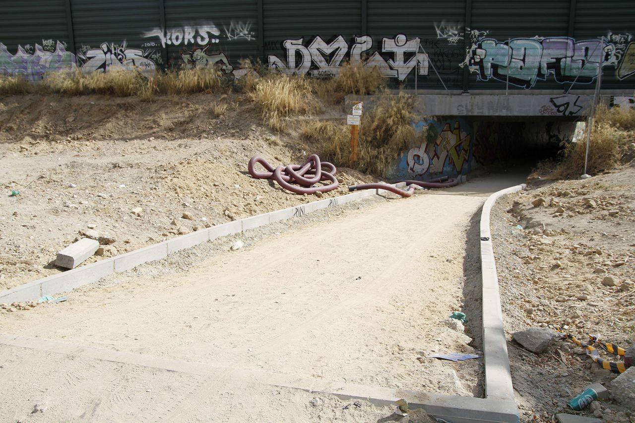 Acondicionamiento de los accesos al Parque Lineal del Manzanares