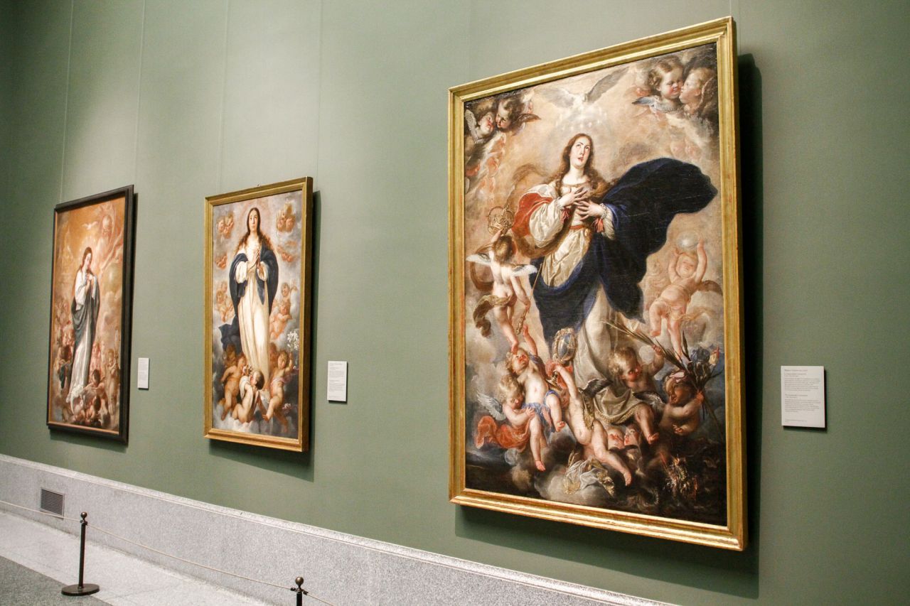 La Inmaculada Concepción de Mateo Cerezo. Óleo sobre lienzo del 1660.
