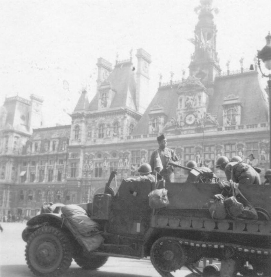 'La Nueve' alcanza el Ayuntamiento de París (agosto de 1944)