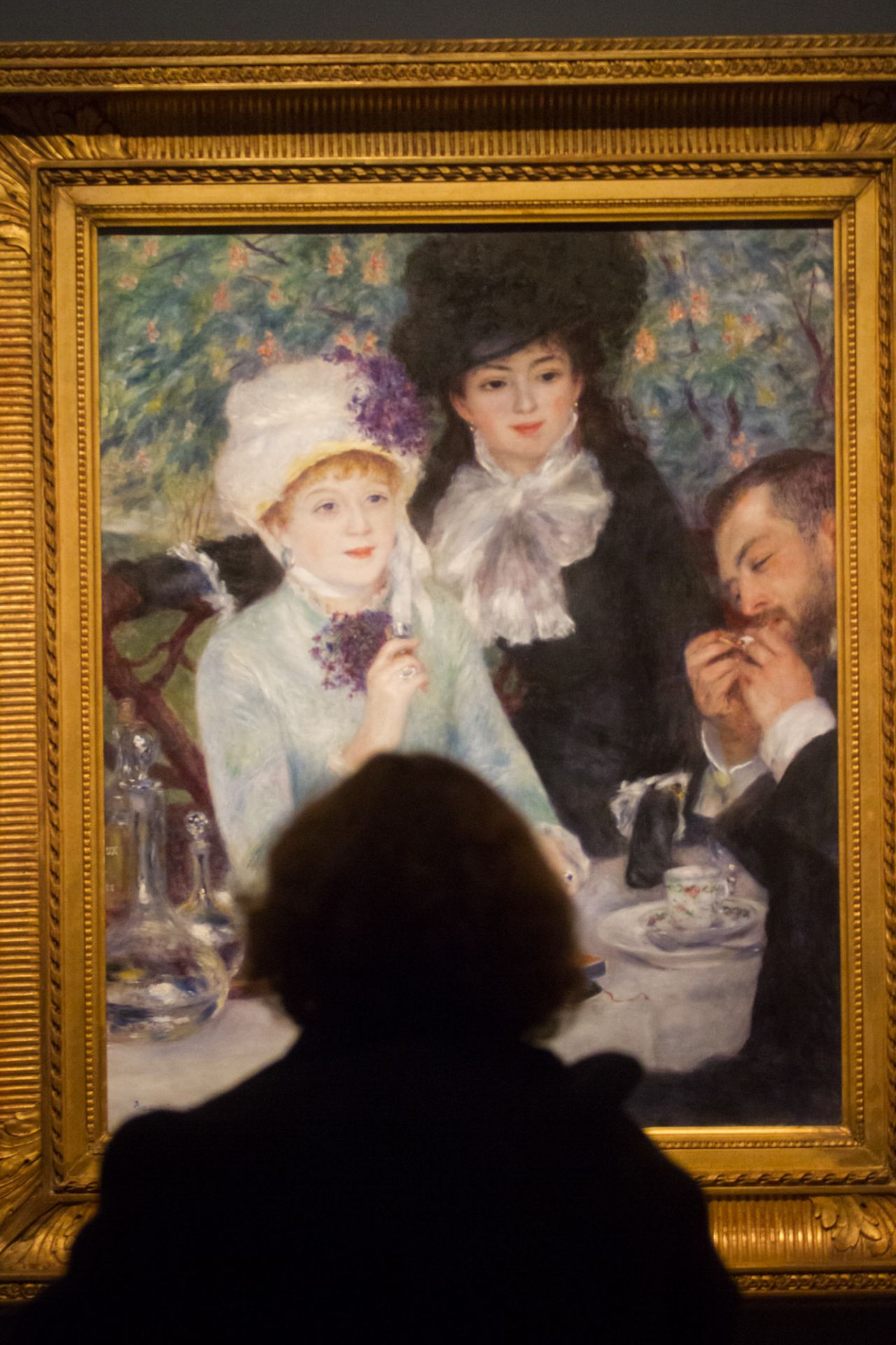 Después del almuerzo   1879 Óleo sobre lienzo. 100,5 × 81,3 cm Frankfurt am Main, Städel Museum.