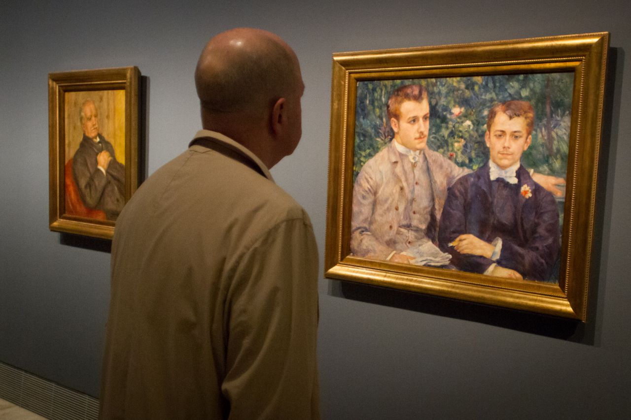 Retratos por encargo de la familia de Paul Durand-Ruel, marchante de Renoir. 
