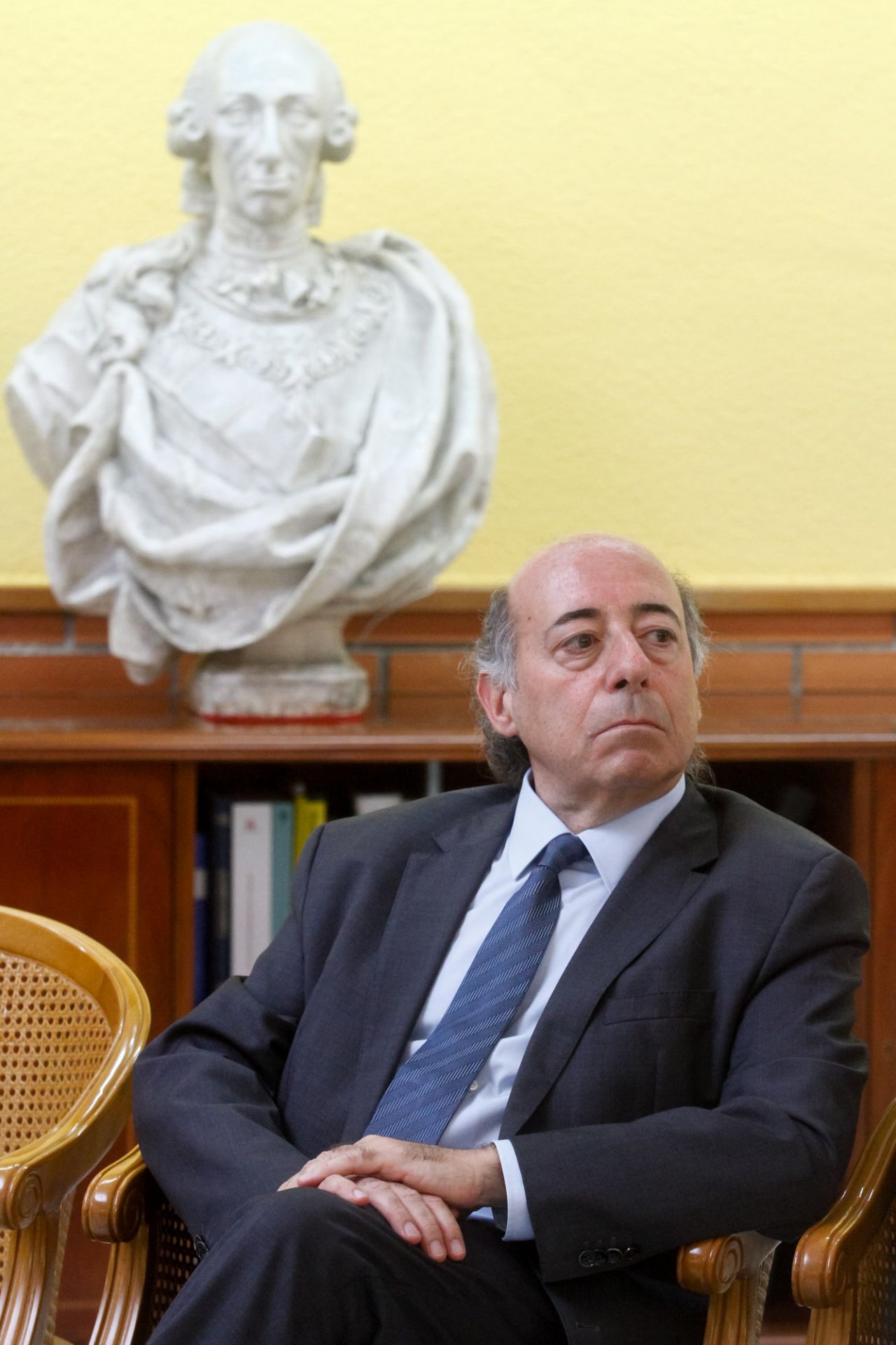Juan Romo rector de la universidad Carlos III.