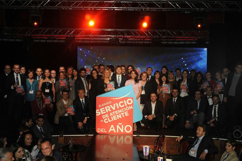 Los premiados al mejor servicio del año