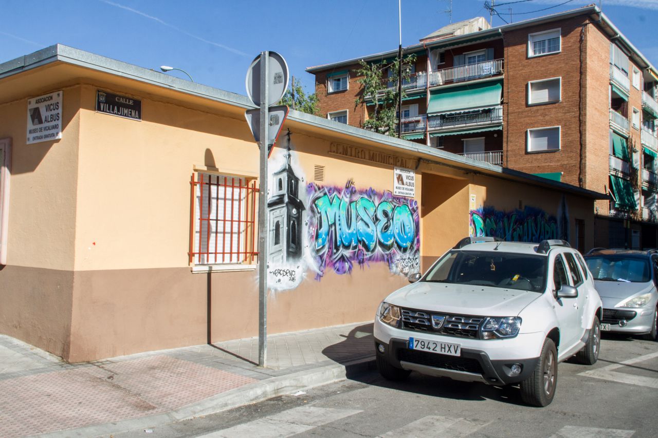 Edificio donde está el Museo de Vicálvaro cedido por la Junta municipal de distrito.