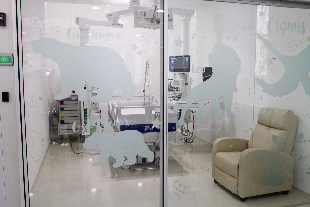 Unidad de Cuidados Intensivos (UCI) del hospital universitario infantil Niño Jesús.