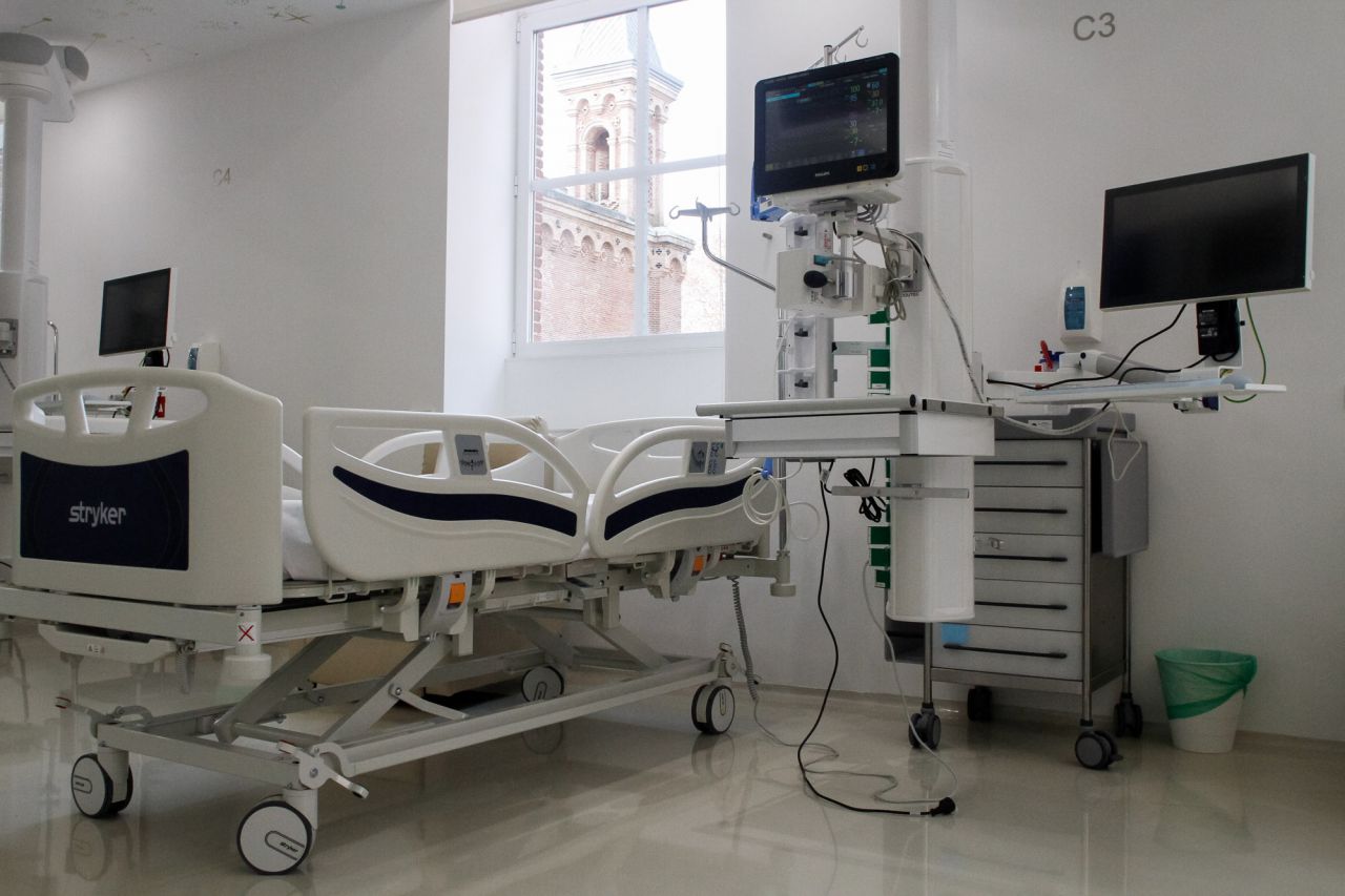 Unidad de Cuidados Intensivos (UCI) del hospital universitario infantil Niño Jesús.