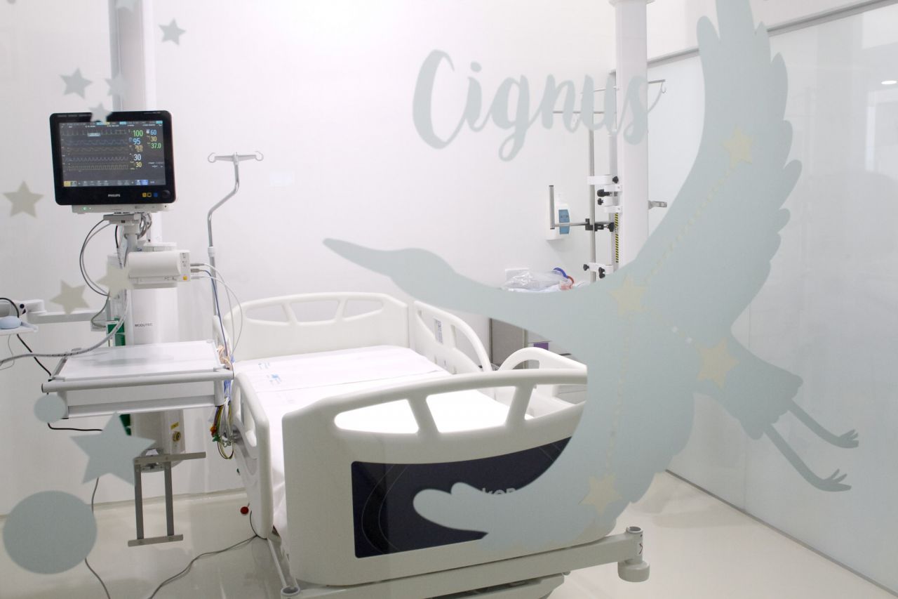 Unidad de Cuidados Intensivos (UCI) del hospital universitario infantil Niño Jesús.