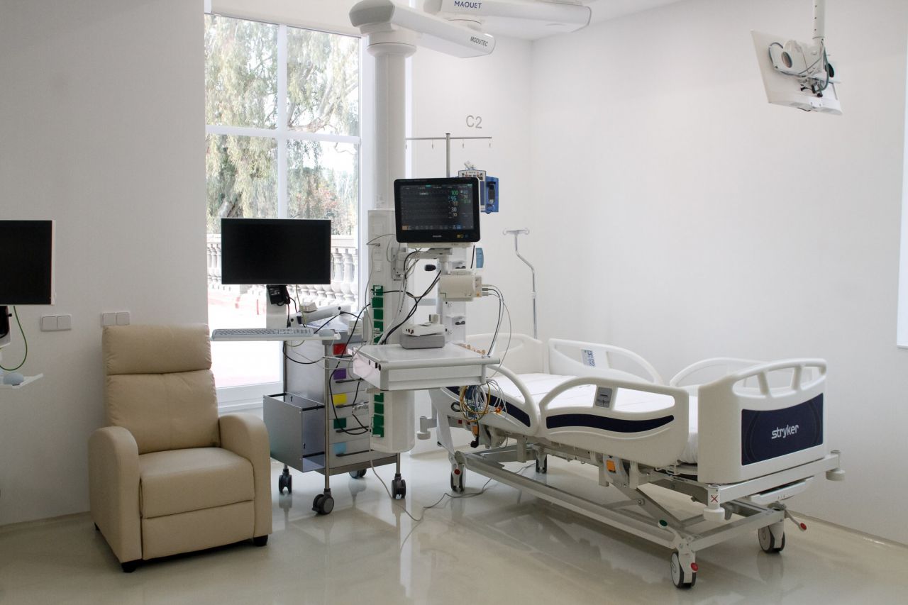 Unidad de Cuidados Intensivos (UCI) del hospital universitario infantil Niño Jesús.