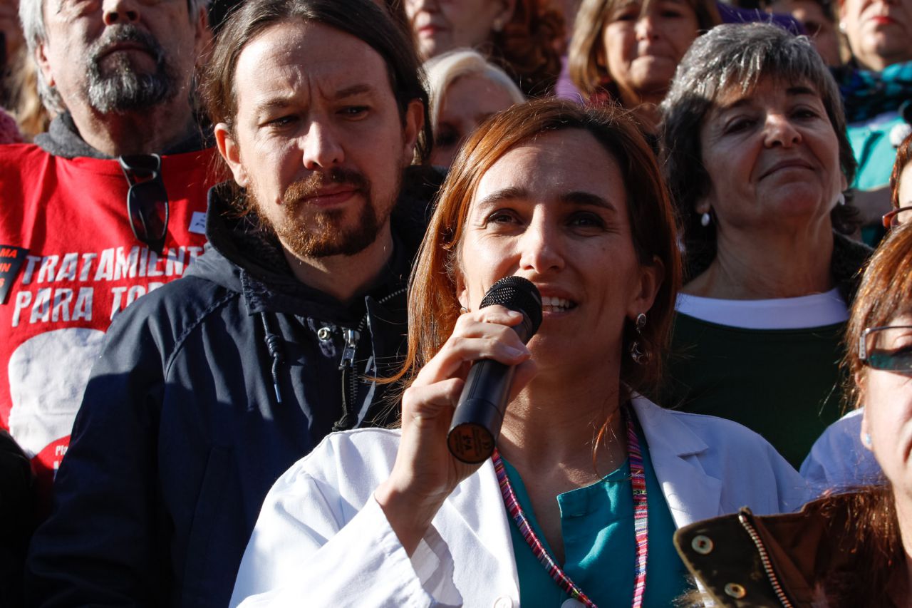 Mónica García médico y diputada de Podemos en la Asamblea de Madrid.