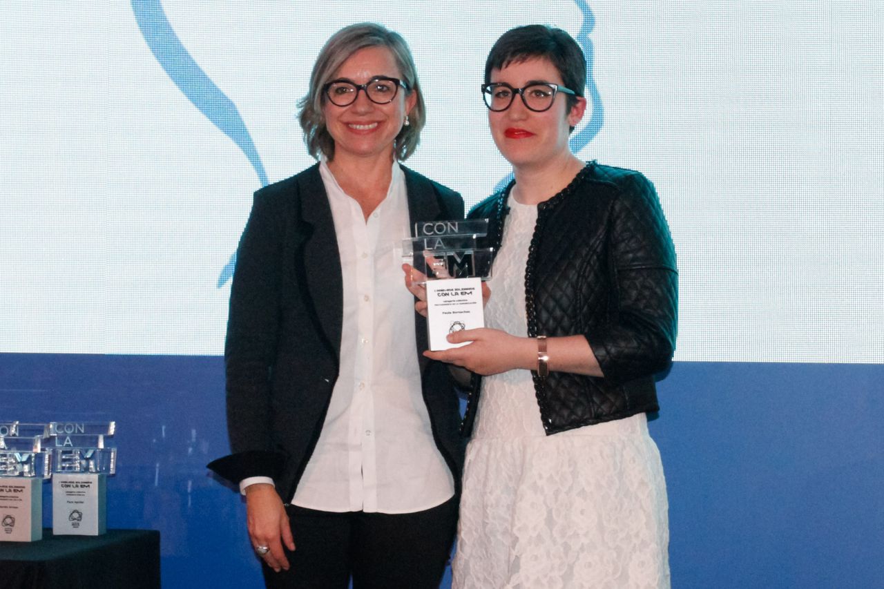 Premio Protagonista de la Comunicación a Paula Bornachea.
