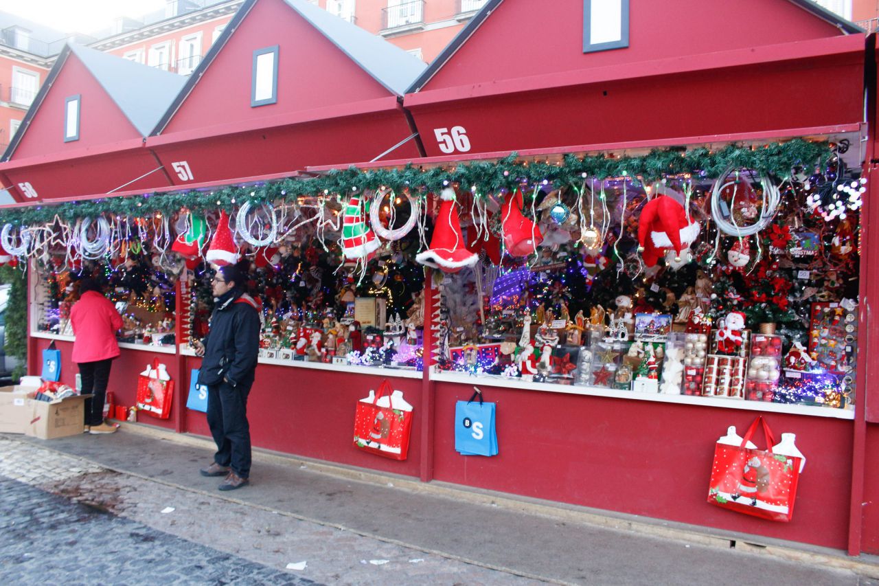 Mercadillo navideño de la Plaza Mayor