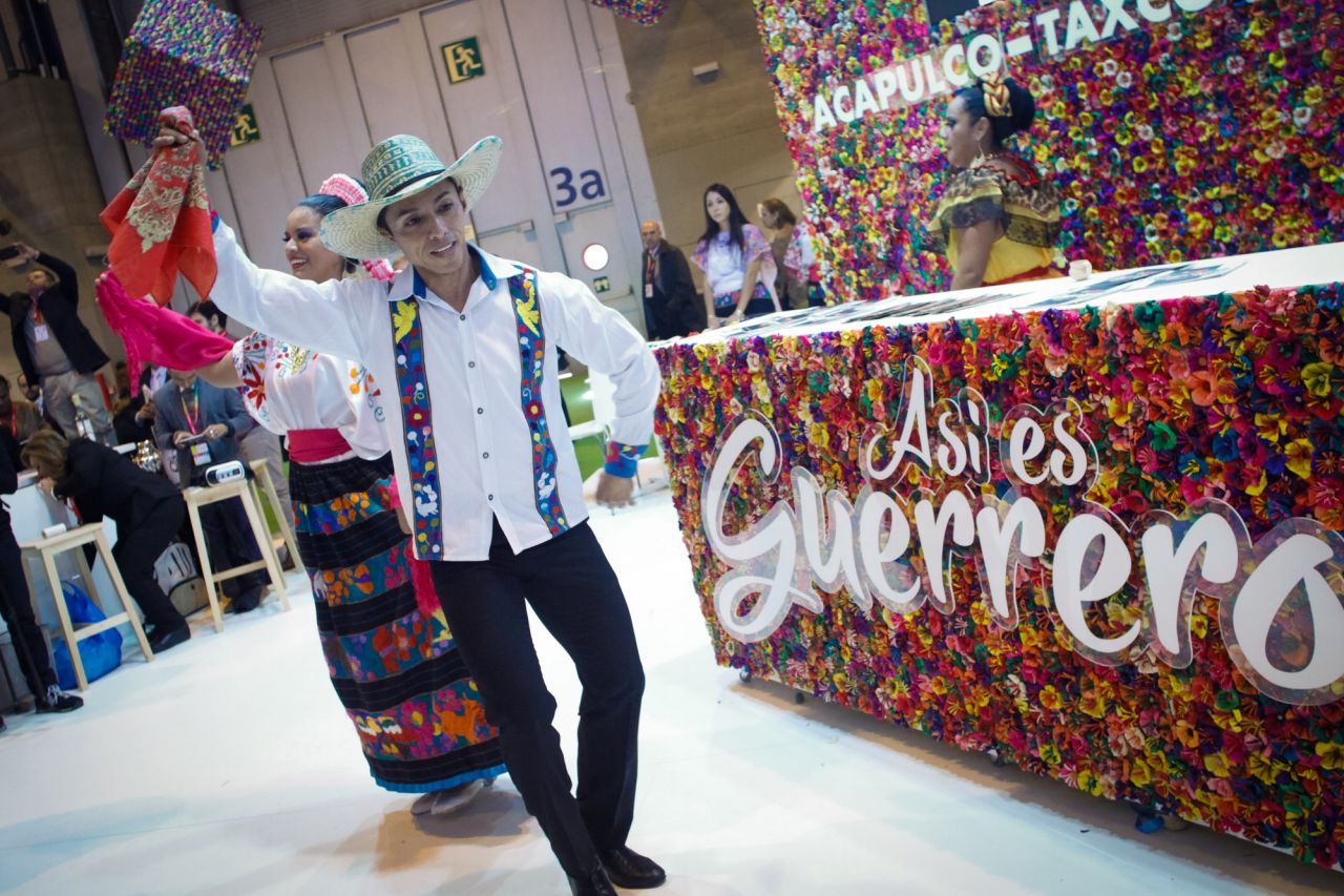 Stand de México.