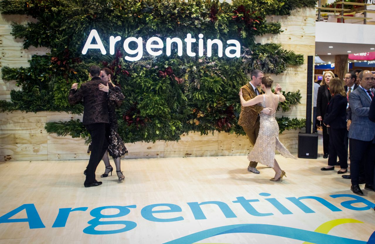 Stand de Argentina co-partner de Fitur 2017.