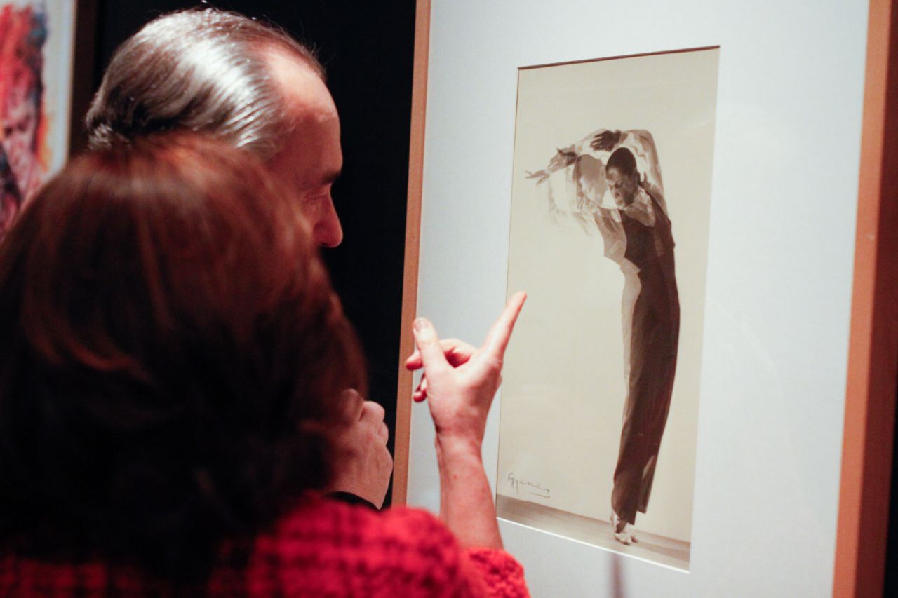 Fotografía de Juan Gyenes a la bailaora Camen Amaya.