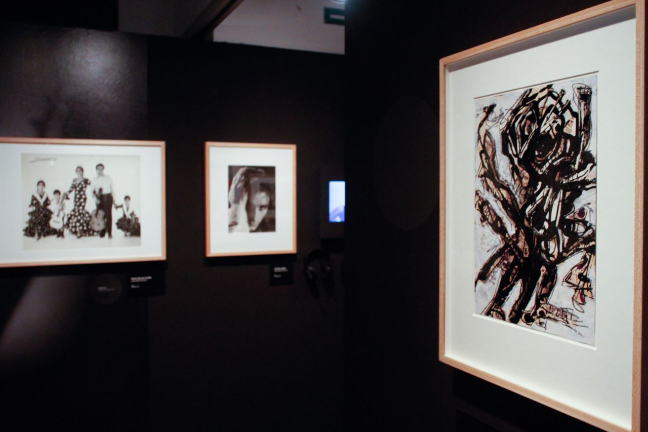 Obra La Bailaora de Antonio Saura.