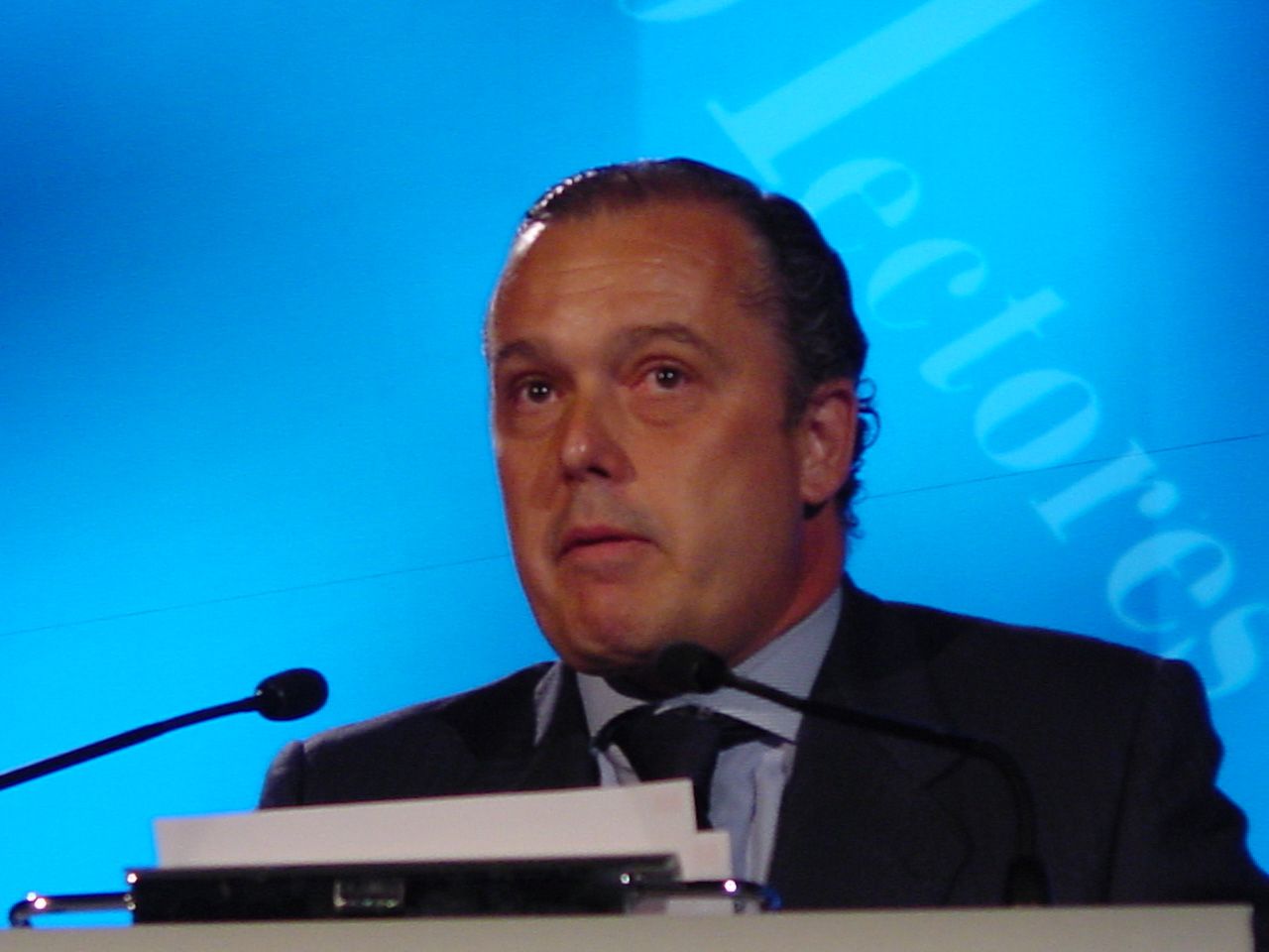 Juan Luis Huidobro, presidente del RACE.