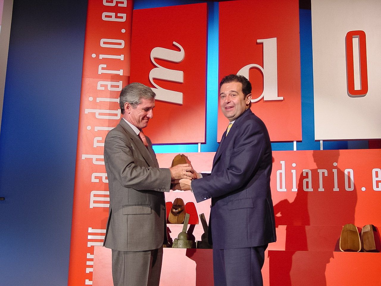Heraclio Corrales, director Ibermutuamur, y Gerardo Campos, secretario de Estado de la Seguridad Social.
