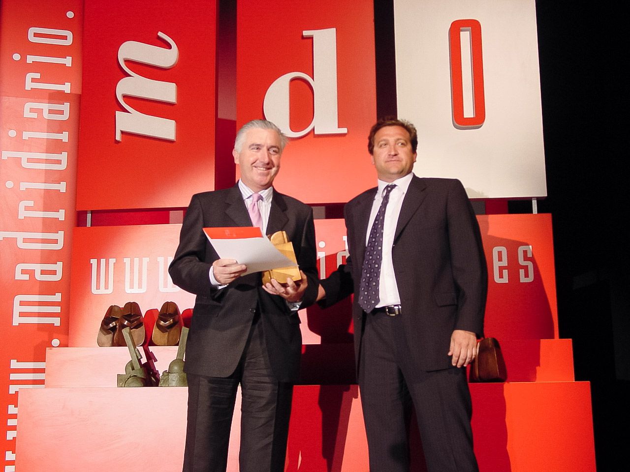 Juan Luis López Carderete, director general de Redes de Unión Fenosa, y Juan José Díaz.