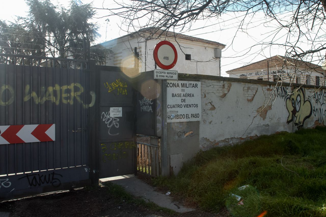 Antíguos cuarteles del ejercito de Campamento.
