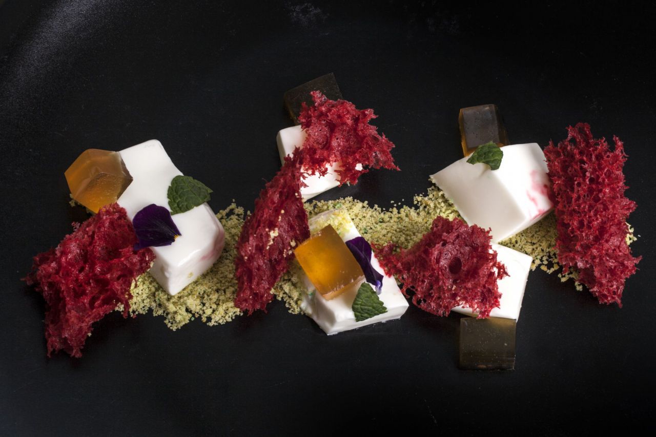 Cuajada de leche de oveja de la sierra Norte de Madrid