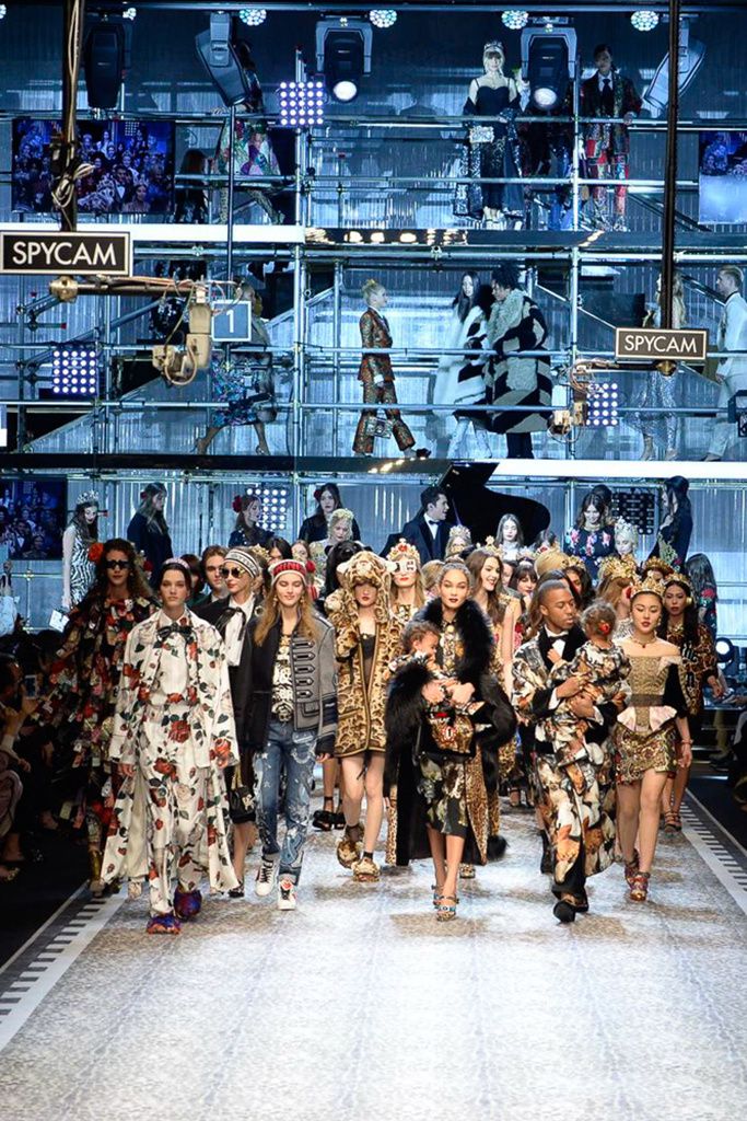 Pasarela de Dolce & Gabbana