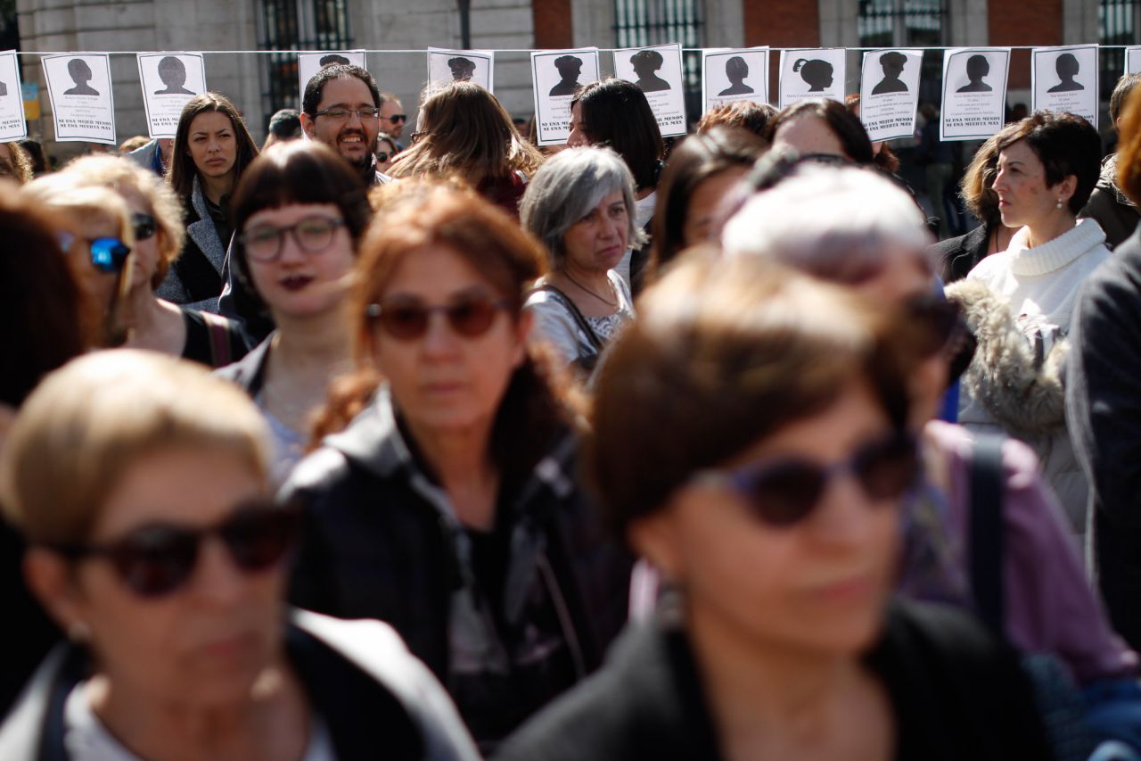 Concentración en Sol por el Día Internacional de la Mujer.