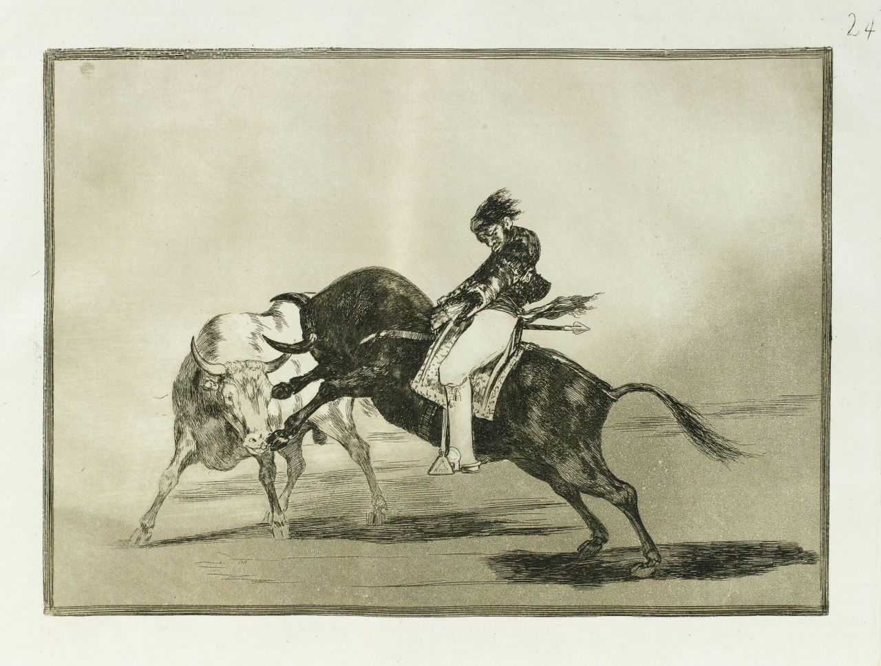 Grabados de 'La Tauromaquia' de Goya