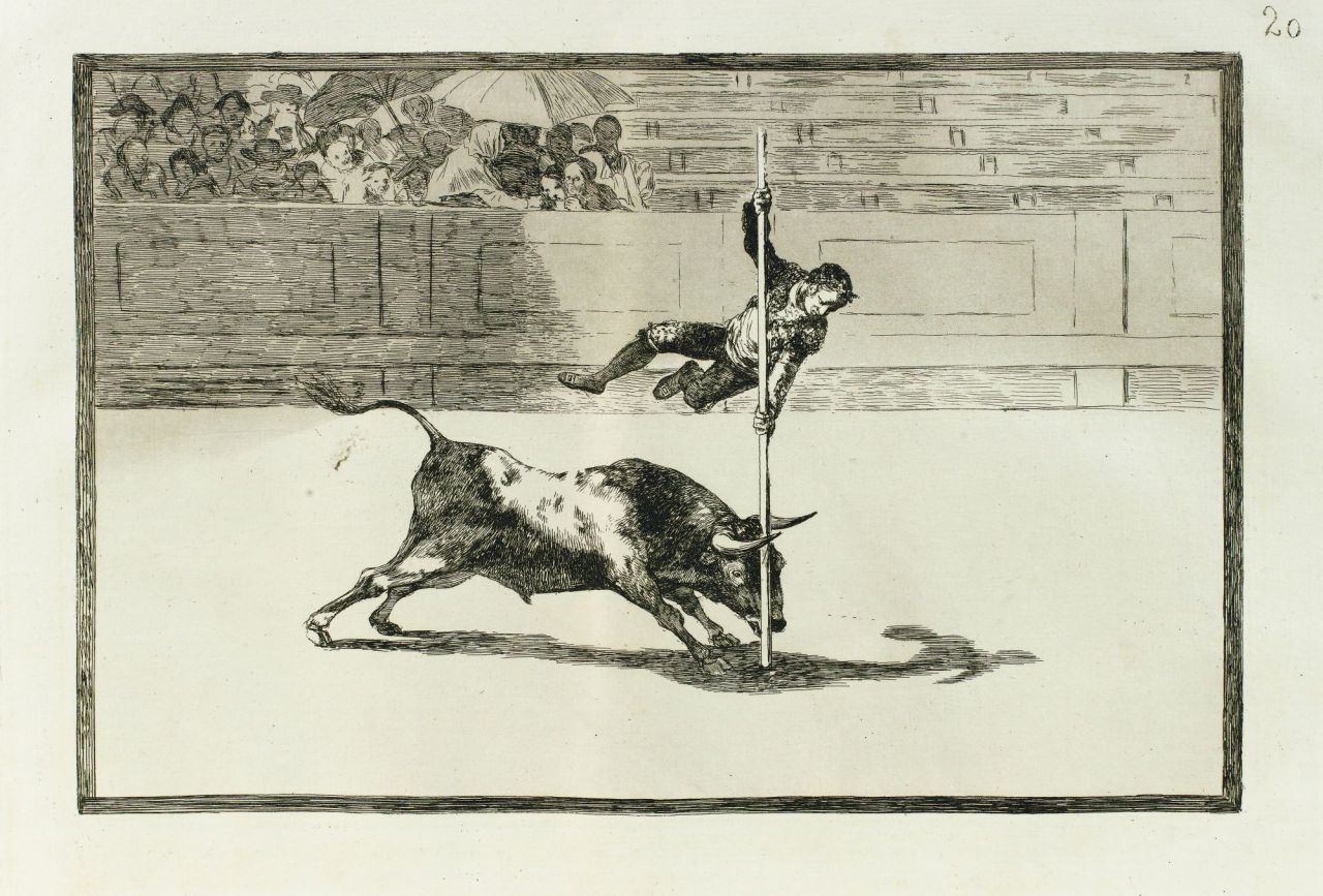 Grabados de 'La Tauromaquia' de Goya